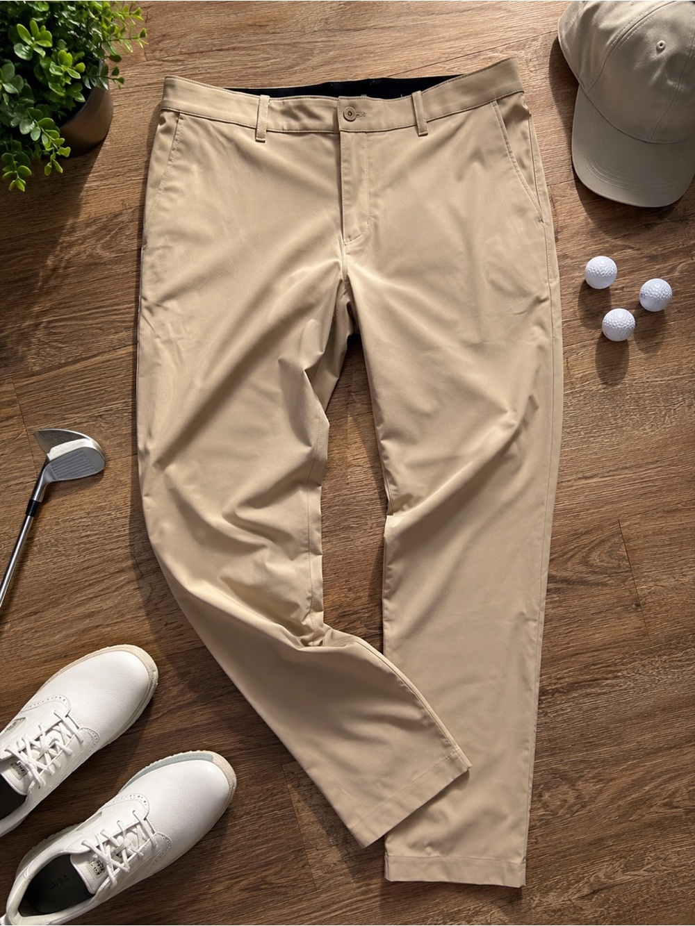 Nike Golf Repel Ankle Pants Men’s 38x34 Khaki Tan Standard Fit FD5619-200 NWT